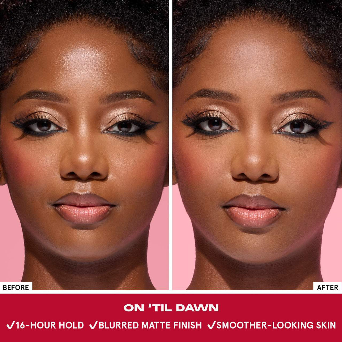 ONE/SIZE by Patrick Starrr 
On 'Til Dawn Mattifying Waterproof Setting Spray