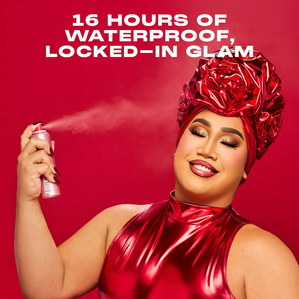 ONE/SIZE by Patrick Starrr 
On 'Til Dawn Mattifying Waterproof Setting Spray